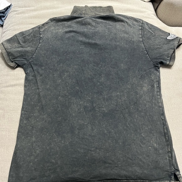 Hard Rock Cafe Men’s Large Short Sleeve Black Polo Shirt Embroidered Montego Bay - Picture 2 of 5